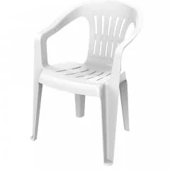 White Plastic Chair
